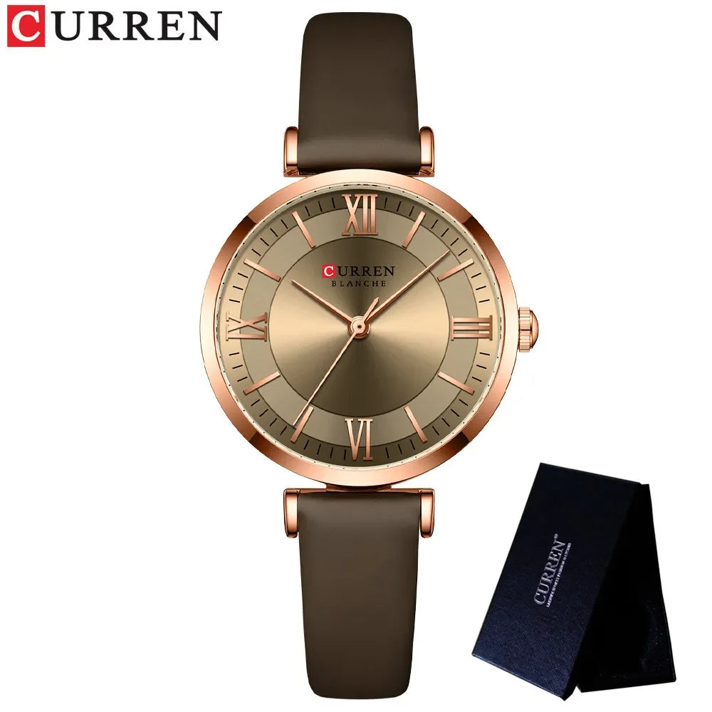 CURREN Women Watch Top Brand Luxury Original