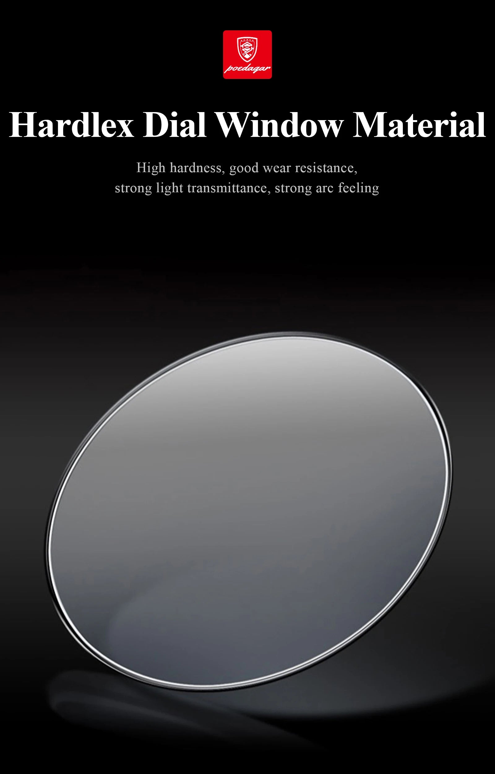 POEDAGAR Top Luxury Men Clock Waterproof