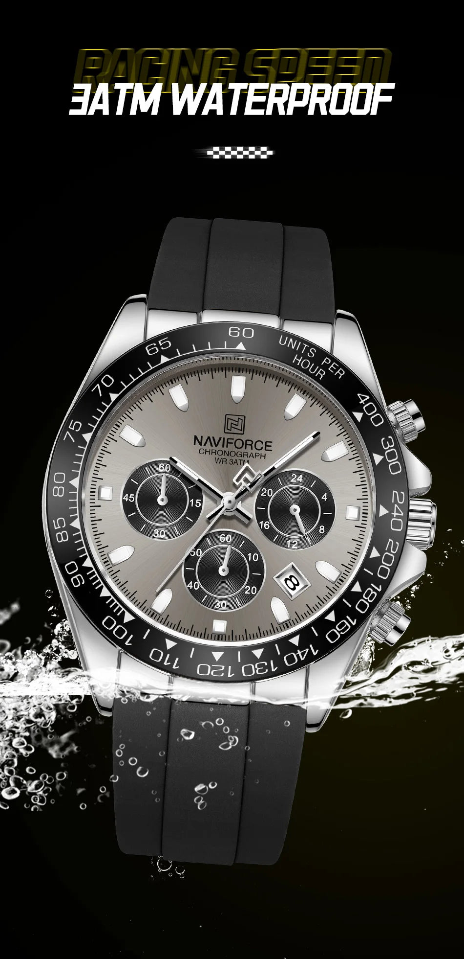 NAVIFORCE -  Luxury Men's Watch Waterproof