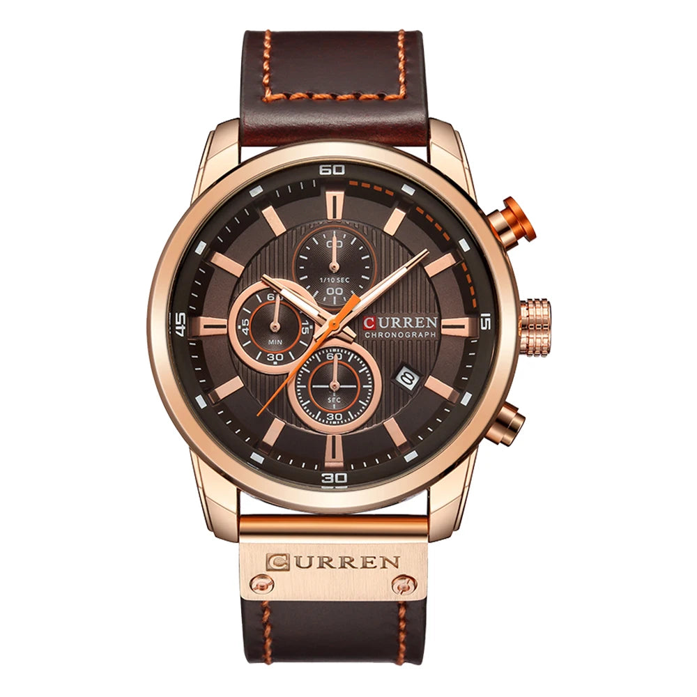CURREN - Men’s Luxury Quartz Chronograph Watch