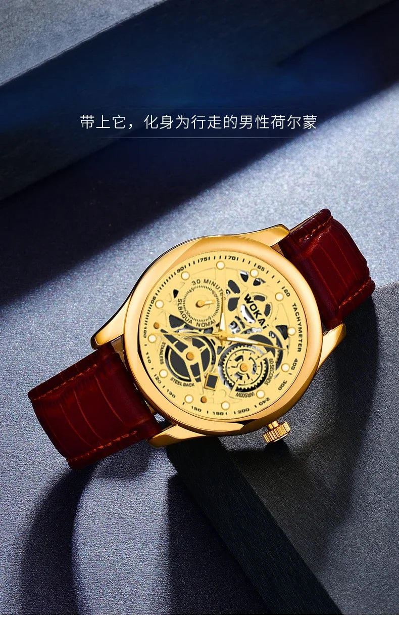 MOONBIFFY - Leather Business Quartz