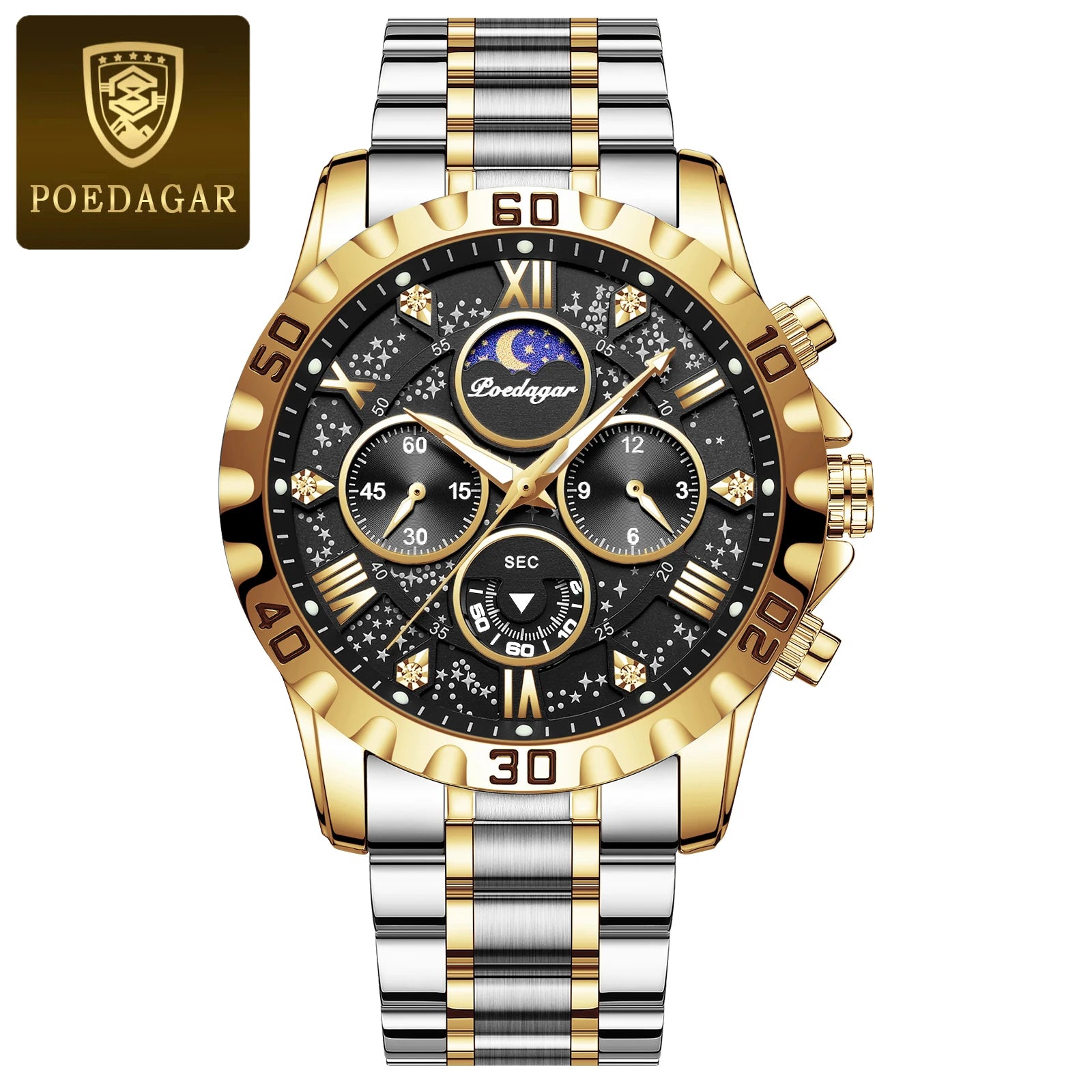 POEDAGAR - Luxury Watch for Man Quartz Sports Men