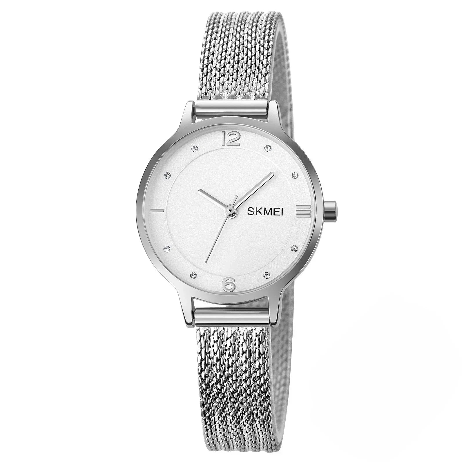 SKMEI 1874 Wristwatches Ladies Steel Bracelet Lady