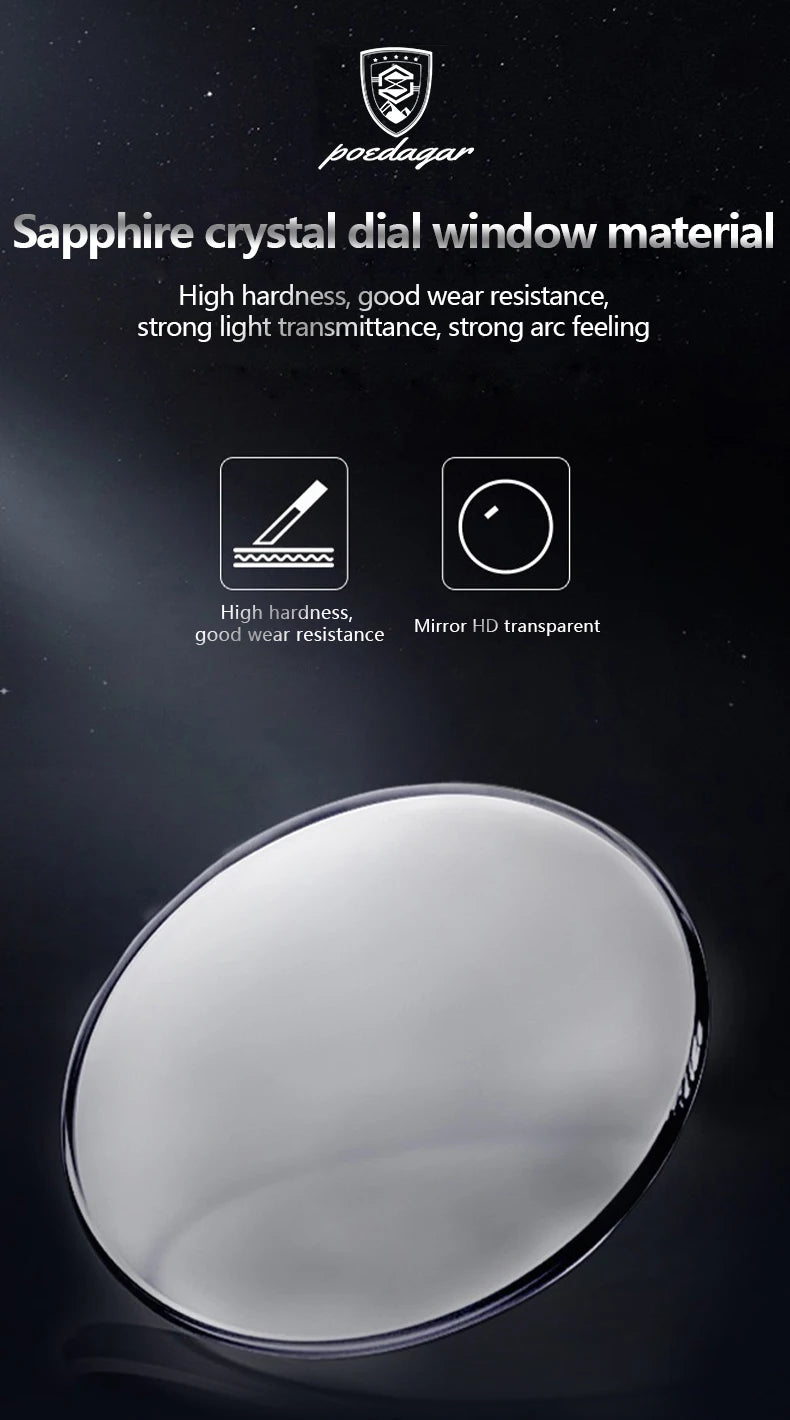 POEDAGAR - Luxury Watch for Man Quartz Sports Men