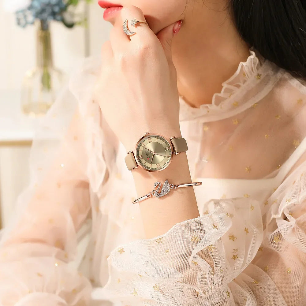 CURREN Women Watch Top Brand Luxury Original