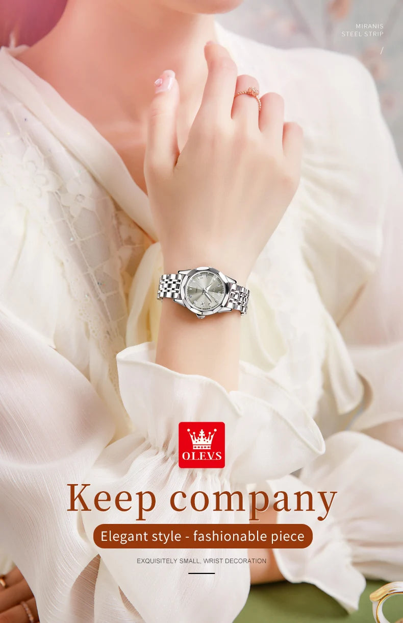 OLEVS Elegant Fashion Women's Watches Luxury