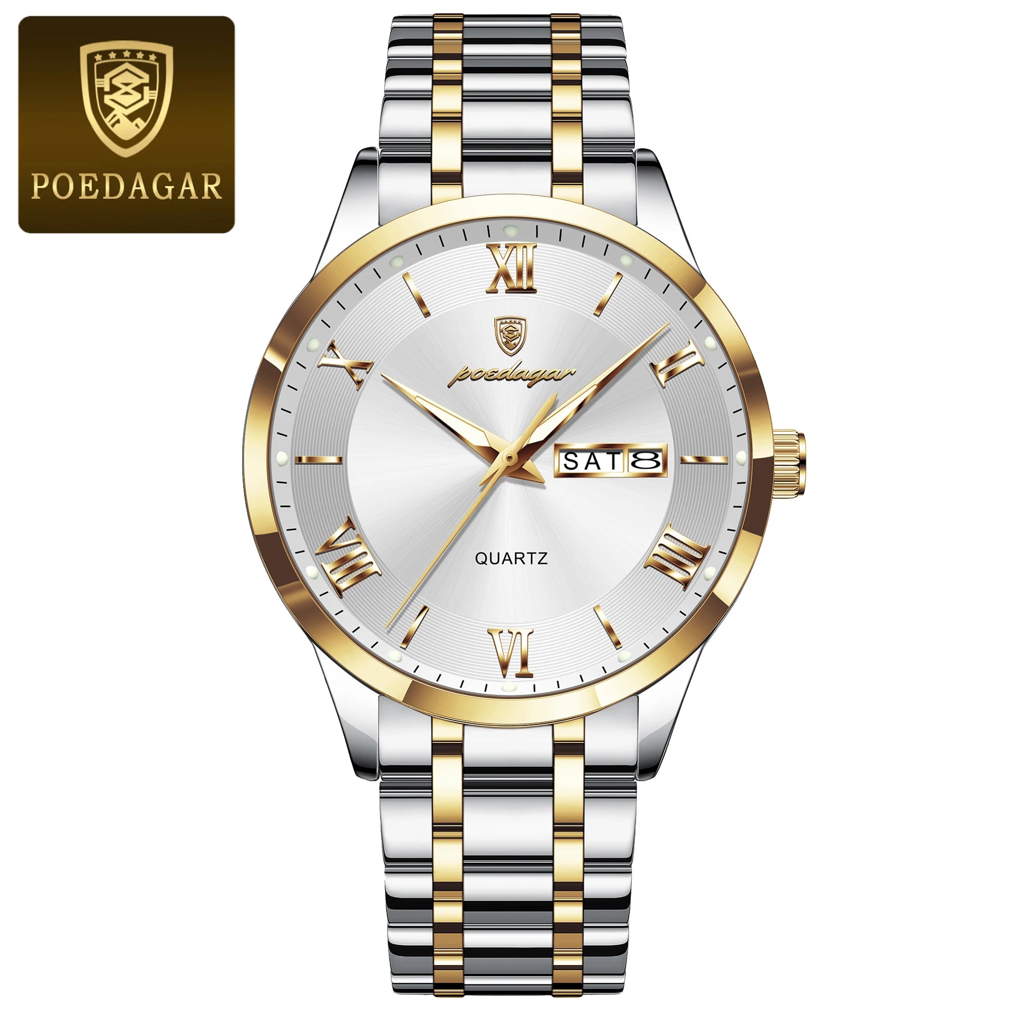 POEDAGAR - Man Wristwatch Stainless