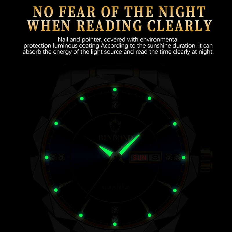 BINBONG - Women Watches Luxury Fashion Ladies Quartz