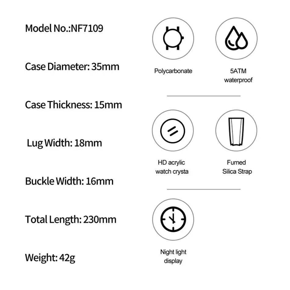 NAVIFORCE - Women's AMAZING Watch Outdoor Sports