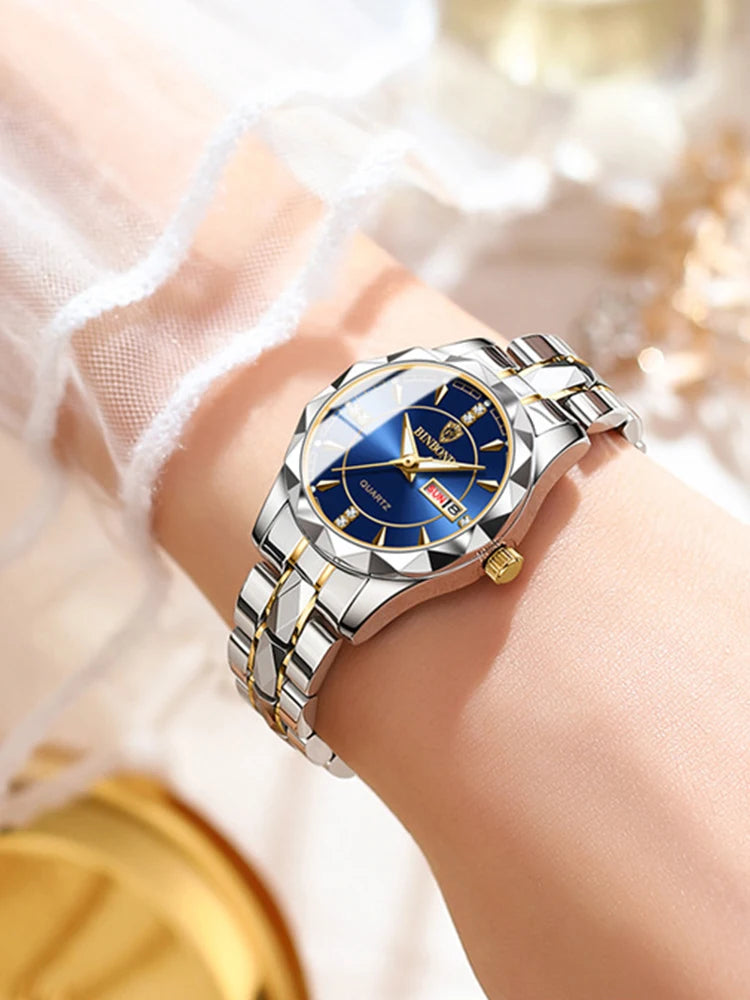 BINBONG - Women Watches Luxury Fashion Ladies Quartz