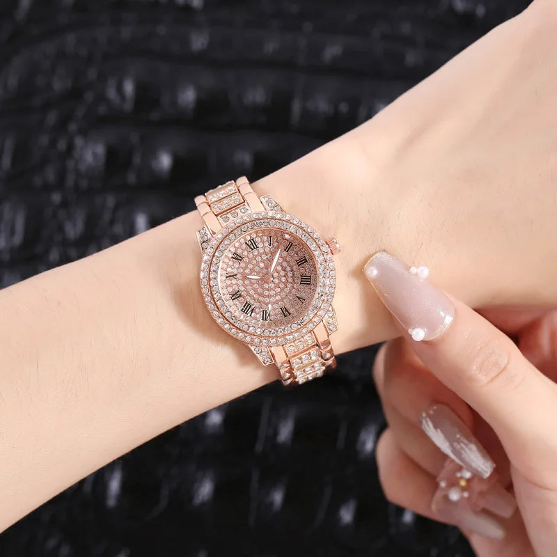 Women's Luxury Crystal Exquisite Wristwatch