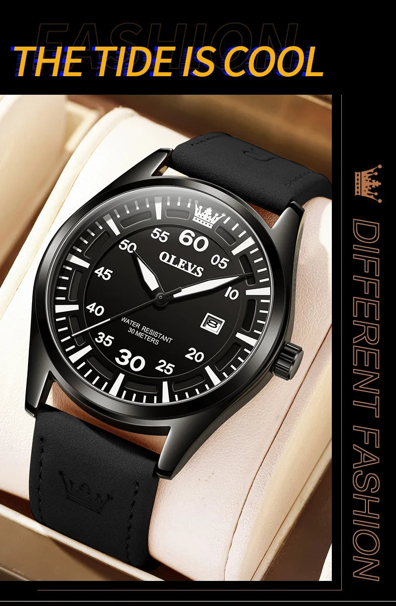 OLEVS -  9962 Men's Watches Top Brand Original