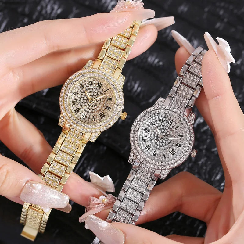 Women's Luxury Crystal Exquisite Wristwatch