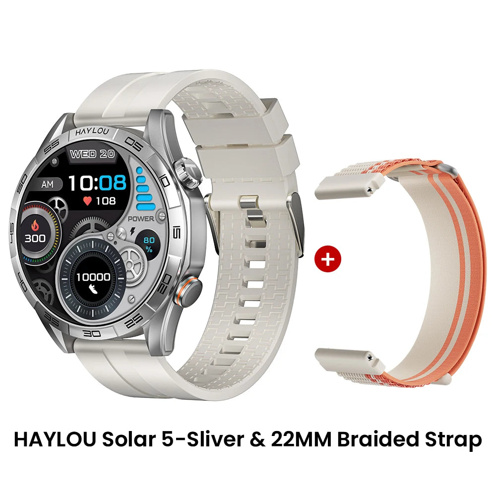 HAYLOU  - Solar 5 Voice Calling Smartwatch 1.58'